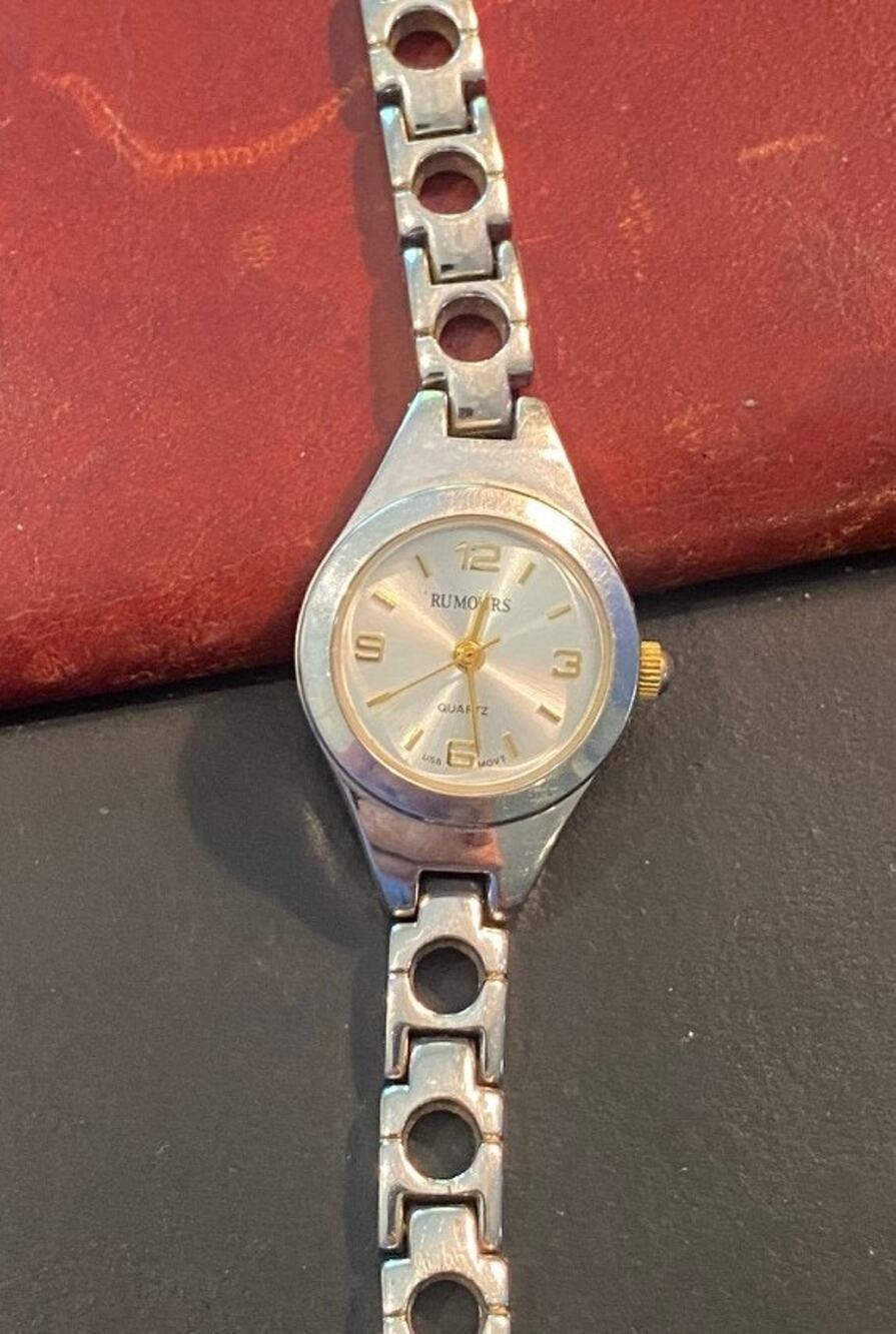 Women's Silver Tone 20mm Rumours Watch,  Bracelet Band